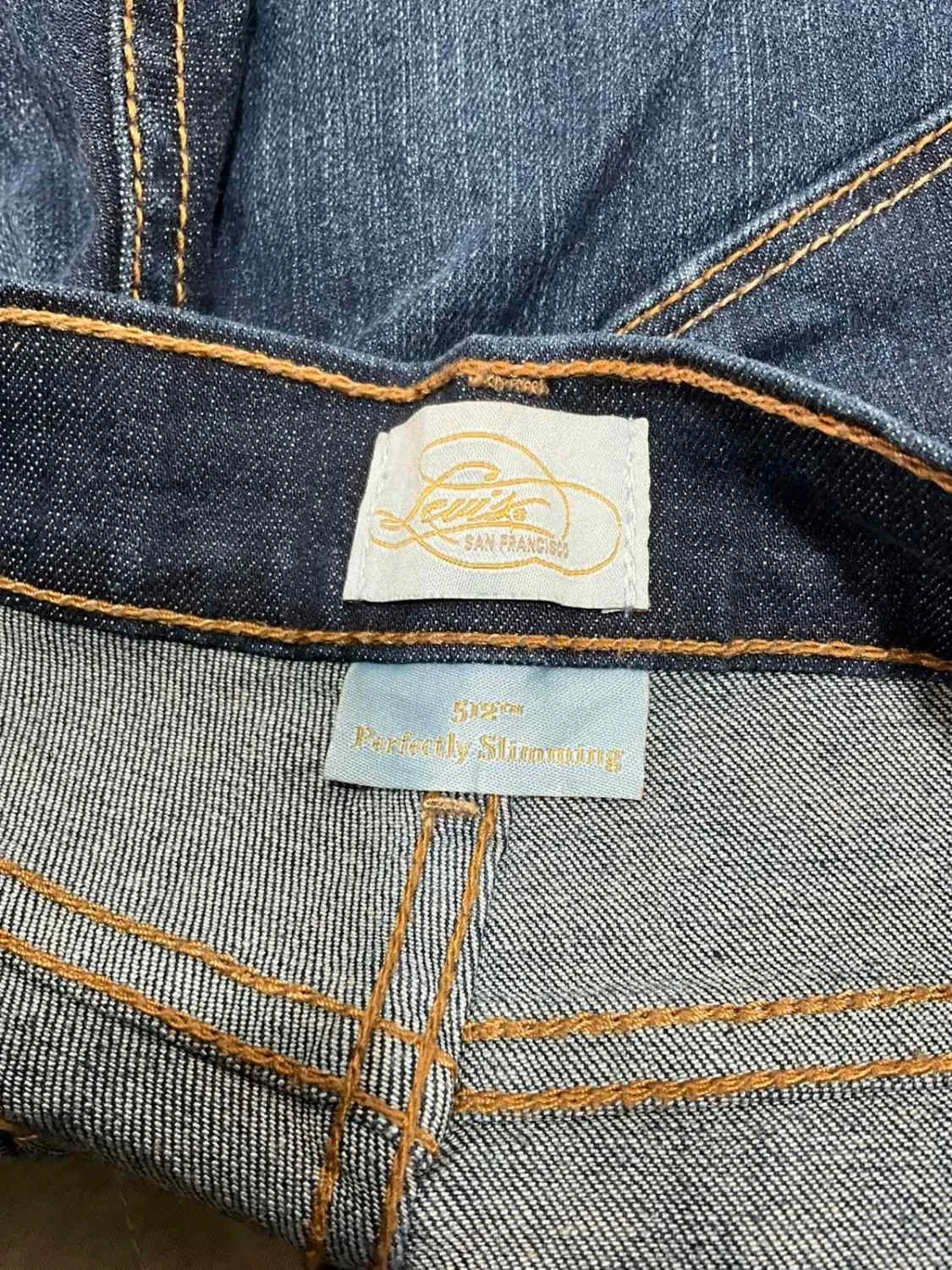 Short Levi's 512 Perfectly Slimming 10 Chic Femme Bleu foncé Slv002 – photo 10